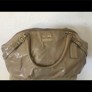 Coach Sophia Madison Patent Leather Satchel